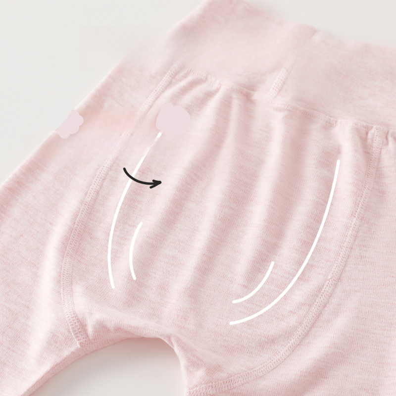 100% Cotton Long Sleeve Snap-Up Top & Pants Set - Light Blue - Organic Cotton Clubs