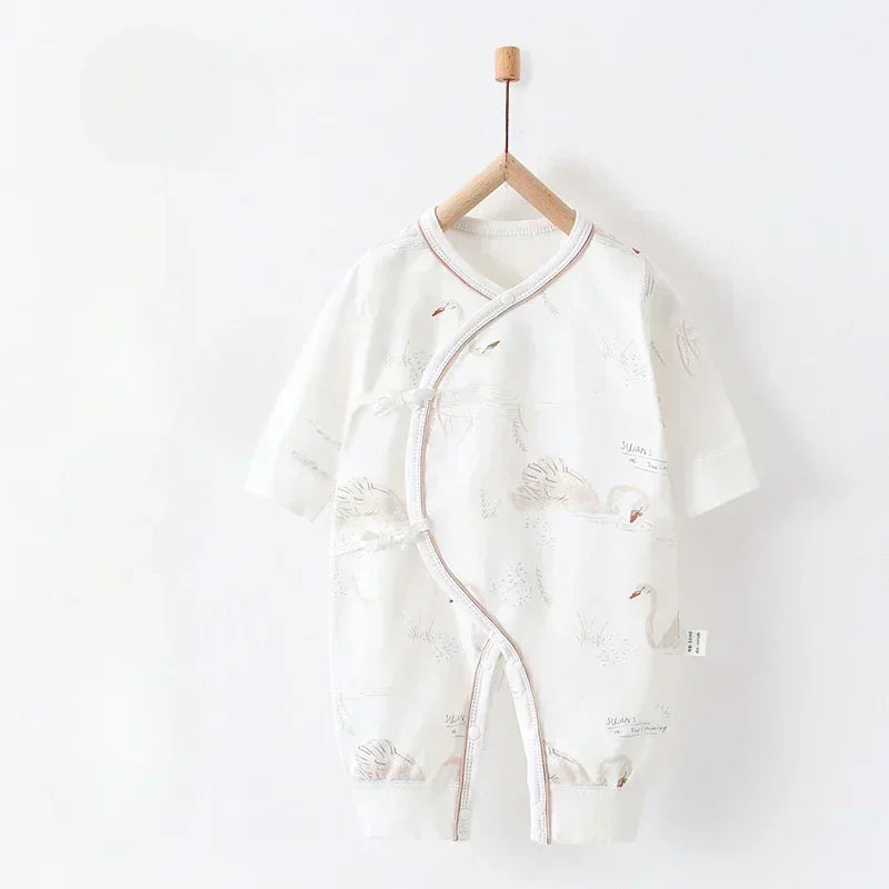 100% Cotton Long Sleeve Romper - Dream - Organic Cotton Clubs