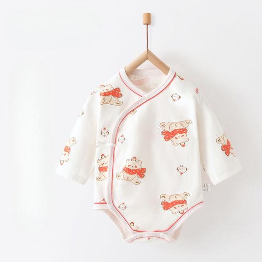 100% Cotton Long Sleeve Bodysuit - Elephant - Organic Cotton Clubs