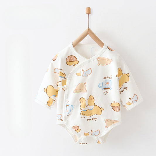 100% Cotton Long Sleeve Bodysuit - Elephant - Organic Cotton Clubs