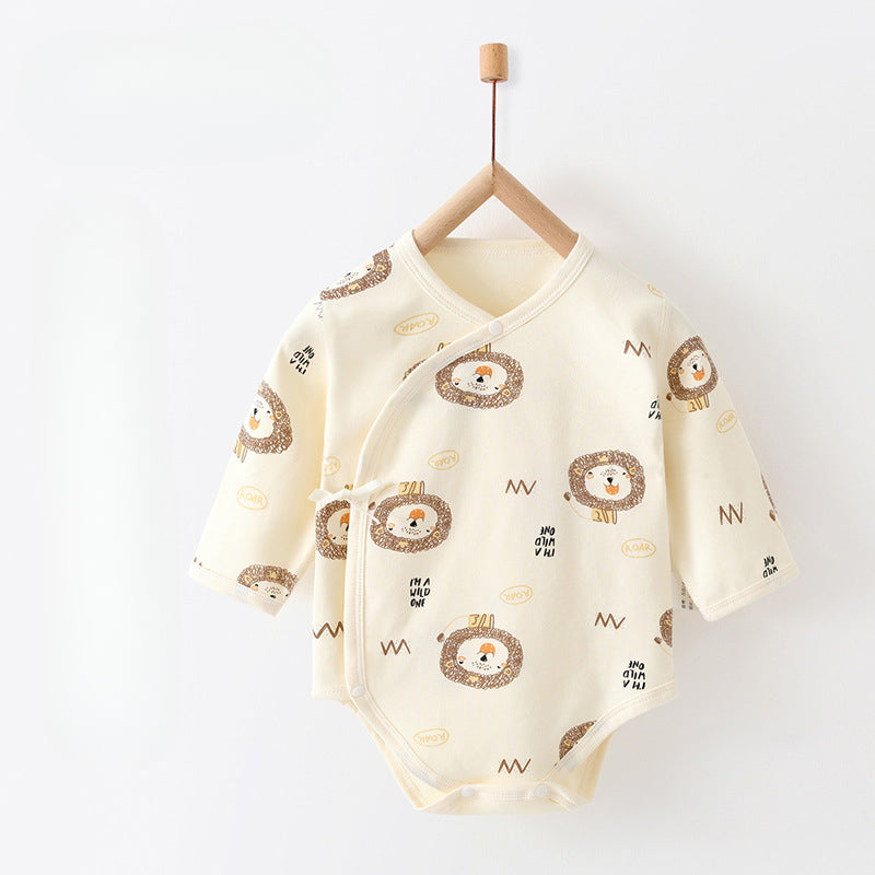 100% Cotton Long Sleeve Bodysuit - Zoo