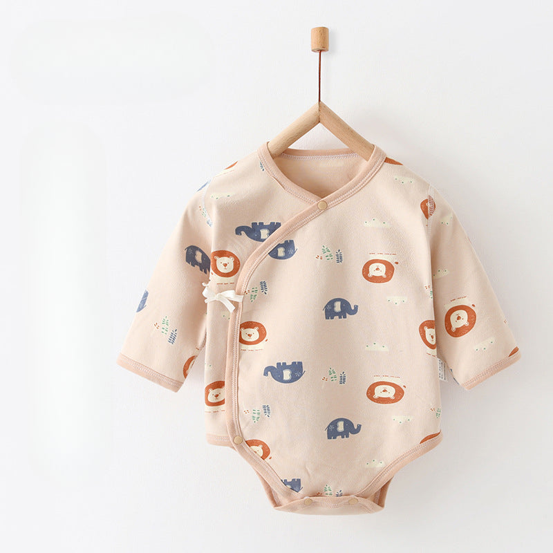 100% Cotton Long Sleeve Bodysuit - Zoo